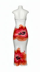 Solara Strapless Midi Dress
