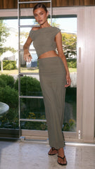 Seren Maxi Dress - Sage