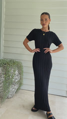 Mari Maxi Dress - Black