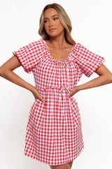 Dorothea Mini Dress - Red
