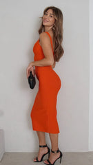 Valentina Sleeveless Midi Dress
