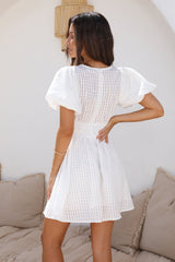 Kite Flying Dress White