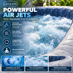 ❤️Summer Hot Sales✨ Inflatable Hot Tubs