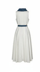 Althea Denim Midi Dress