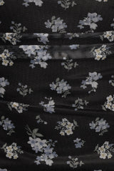 Saylor Mini Dress - Black Floral