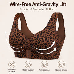 🔥LAST DAY 57% OFF - 🖤Front Closure Posture Corrector Wireless Support Bra