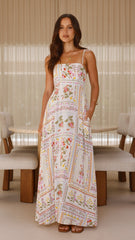 Jaylene Maxi Dress - Leah Print