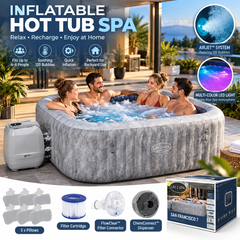 ❤️Summer Hot Sales✨ Inflatable Hot Tubs