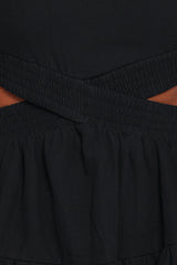 Doris Mini Dress - Black