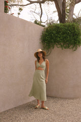 Soft Silhouette Maxi Dress Sage