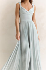 Song Of The Sky Plisse Maxi Dress Sage