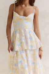 Sweet Promises Maxi Dress Yellow