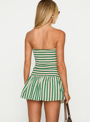 Montebello Strapless Mini Dress Multi