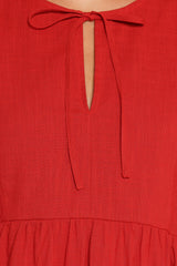 Cinzia Mini Dress - Red