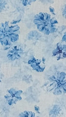 Mady Maxi Dress - Blue Floral