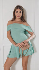 Sophi Off-Shoulder Mini Dress