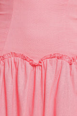 Clover Midi Dress - Pink