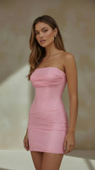 Mireya Strapless Mini Dress