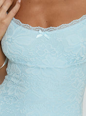 Beacall Maxi Dress Blue