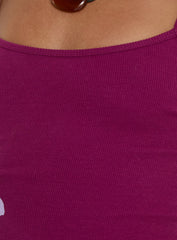 Admiration Mini Dress Plum