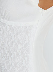 Danira Midi Dress White