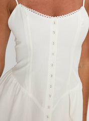 Toulouse Mini Dress White