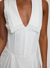 Haworth Mini Dress White