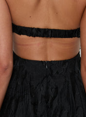 Loulani Strapless Mini Dress Black