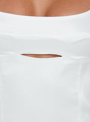 Powell Mini Dress White