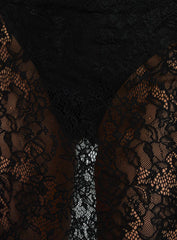 Yvanna Lace Maxi Dress Black