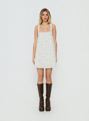 Alanah Mini Dress Blue Ditsy