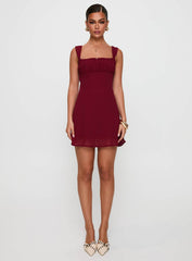 Solasta Mini Dress Red