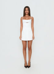 Powell Mini Dress White