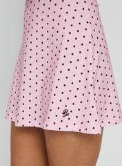 Sleep Schedule Sleep Mini Dress Pink Polka