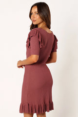Tru Knitted Mini Dress - Sienna
