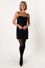 Adley Mini Dress - Black