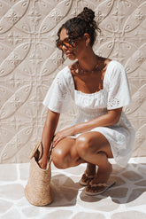 Tierney Mini Dress - White