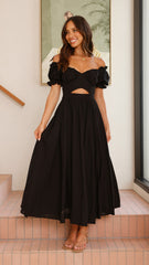 Hulu Maxi Dress - Black