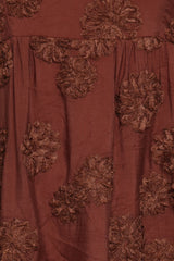 Giana Mini Dress - Brown