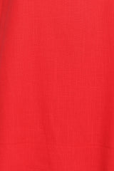 Zoe Mini Dress - Red