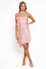 Suki Mini Dress - Peach