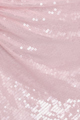 Lavine Mini Dress - Pink Sequin