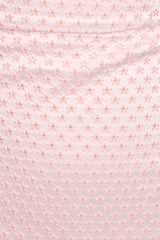 Marlene Mini Dress - Pink Rose Brocade