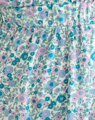 Amibeth Mini Dress in Flower Power Blue