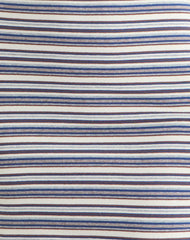 Anzhelina Strappy Mini Dress in Multi Blue Stripe