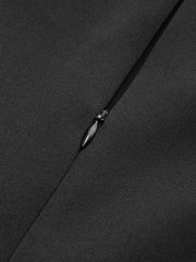 Bow-Accented Sleeveless Sheath Dress