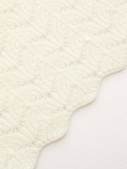 Bishop Sleeve Crochet Knit Maxi Dress
