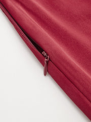 Satin One Shoulder Ruched Wrap Maxi Dress