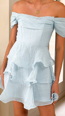 Lanelle Mini Dress - Blue