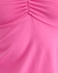 Belena Mini Dress in Jersey Deep Pink